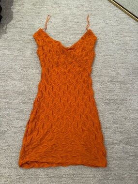 Orange Zara Dress
